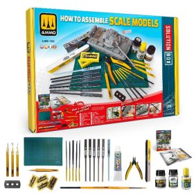   A.MIG-7905 SOLUTION BOX 29 - BEGINNERS: How to Assemble Scale Models (Multilingual)
