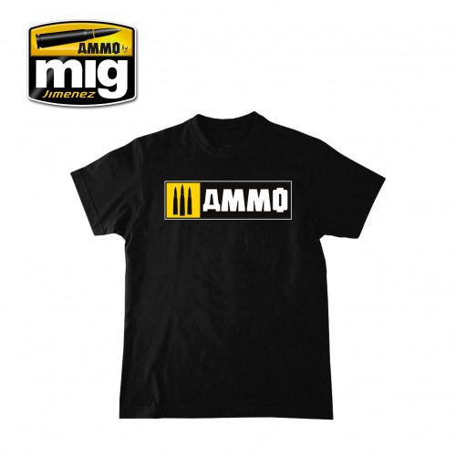 A.MIG-8023-L AMMO easy logo T-shirt - póló - méret L