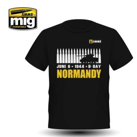  A.MIG-8030XL NORMANDY T-SHIRT (size XL) - Rövid ujjú póló