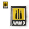 A.MIG-8057 Ammo taktikai tépőzáras jelvény - AMMO Tactical Badge