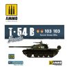 A.MIG-8062 Matricakészlet T-54B. DECALS 1/72