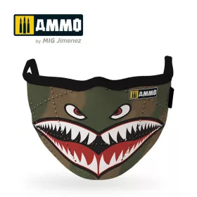 A.MIG-8066 Szájmaszk - Shark AMMO Face Mask