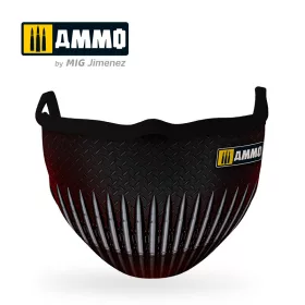   A.MIG-8072 Szájmaszk - AMMO Face Mask 2.0 (Hygienic protective mask 100% polyester)