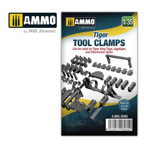 A.MIG-8080 Feljavító készlet: Tiger tool clamps 1/35