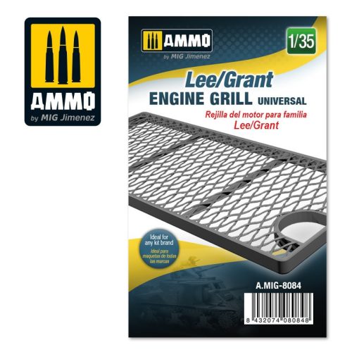A.MIG-8084 Feljavító készlet: Lee/Grant engine grille universal, scale 1/35
