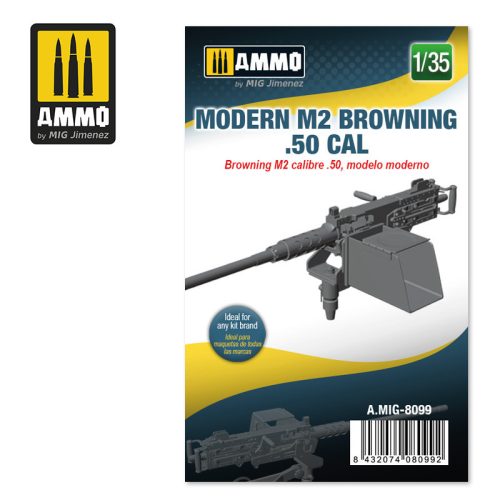 A.MIG-8099 Feljavító készlet: Moder M2 Browning .50 cal 1/35