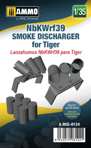 A.MIG-8124 Feljavító készlet: NbKWrf39 Smoke Discharged for Tiger 1/35