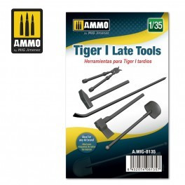 A.MIG-8135 Feljavító készlet: Late Tiger I Tools 1/35