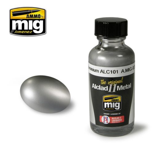 A.MIG-8201 Alclad ALUMINIUM ALC101 metál makettfesték