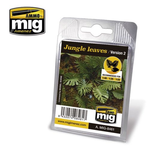 A.MIG-8461 Dzsungel levelek (2. változat) - JUNGLE LEAVES (VERSION 2)