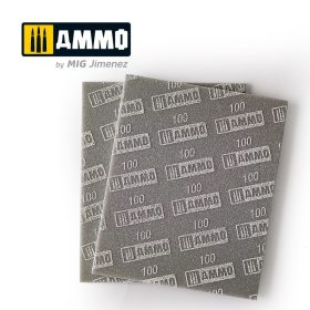   A.MIG-8555 Csiszolószívacs - Sanding Sponge Sheet (100) – 2 pcs.