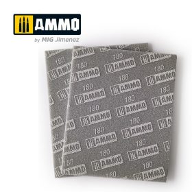   A.MIG-8556 Csiszolószivacs - Sanding Sponge Sheet (180) – 2 pcs.