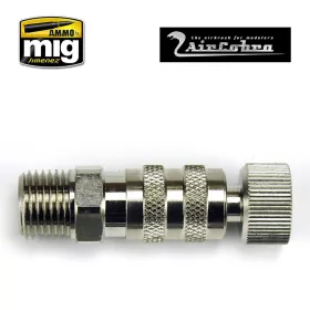   A.MIG-8661 Quick dis-connect air coupler threaded for hose az AirCobra és más festékszóróhoz
