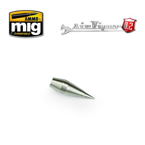A.MIG-8666 0.2 nozzle tip (fluid tip) AIRVIPER festékszóróhoz