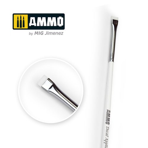 A.MIG-8708 Matricafelhordó ecset 3 - AMMO Decal Application Brush