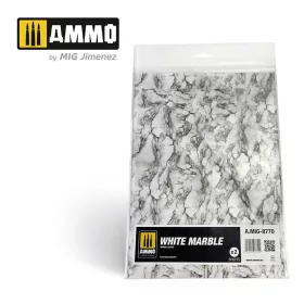   A.MIG-8770 White Marble, Sheet of Marble - Fehér Márvány, Márványlap - 2 db