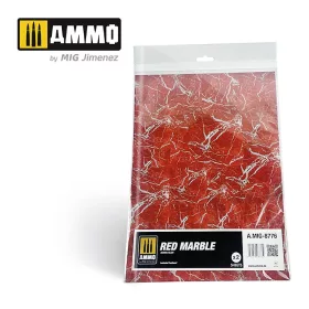   A.MIG-8776 Red Marble. Sheet of Marble - Vörös Márvány, márványlapok - 2 db