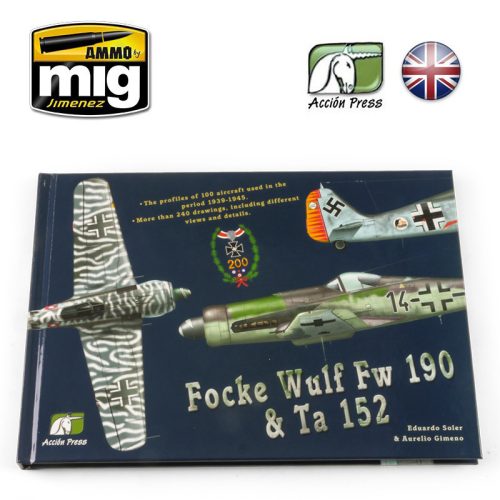 A.MIG-EURO-0020 FOCKE-WULF FW 190 & TA 152 (Angol nyelvű könyv)