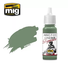   A.MIG-F513 FIGURES PAINTS FIELD GREY HIGHLIGHT FS-34414 - Világos mezőszürke akril makett festék figurafestéshez