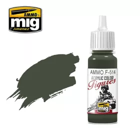   A.MIG-F514 FIGURES PAINTS FIELD GREY SHADOW FS-34086 - Mezőszürke árnyék akril makett festék figurafestéshez
