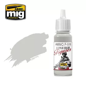   A.MIG-F516 FIGURES PAINTS LIGHTGREY FS-35630 - Világosszürke akril makett festék figurafestéshez