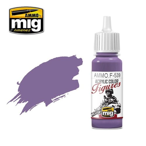 A.MIG-F539 FIGURES PAINTS BRIGHT VIOLET - Fényes ibolya akril makettfesték figurafestéshez