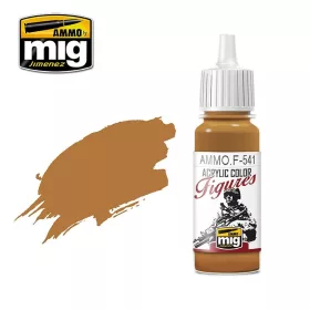   A.MIG-F541 FIGURES PAINTS RUST OCHRE - Rozsdás okker akril makett festék figurafestéshez
