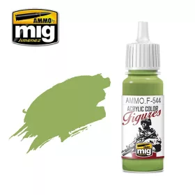   A.MIG-F544 FIGURES PAINTS PACIFIC GREEN - Csendes-óceáni zöld akril makett festék figurafestéshez