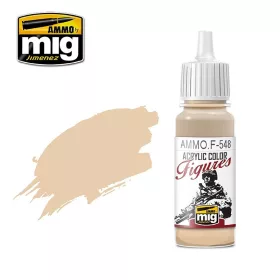   A.MIG-F548 FIGURES PAINTS LIGHT SKIN TONE - Világos tónusú bőrszín akril makett festék figurafestéshez