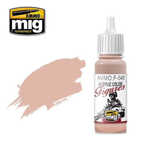 A.MIG-F549 FIGURES PAINTS BASIC SKIN TONE - Alap tónusú bőrszín akril makettfesték figuraf