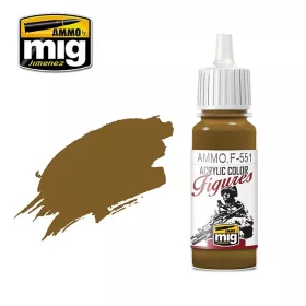   A.MIG-F551 FIGURES PAINTS BURNT SAND - Égett homok akril makett festék figurafestéshez