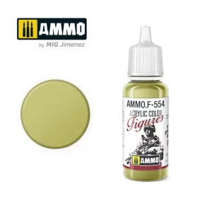   A.MIG-F554 FIGURES PAINTS Khaki Green - Kekizöld akril makett festék figurafestéshez