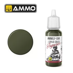   A.MIG-F556 FIGURES PAINTS Dark Green - Sötét zöld akril makett festék figurafestéshez