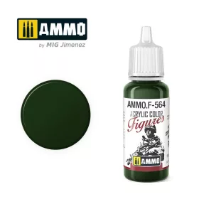   A.MIG-F564 FIGURES PAINTS Military Green - Katonai zöld színű makett festék figurafestéshez