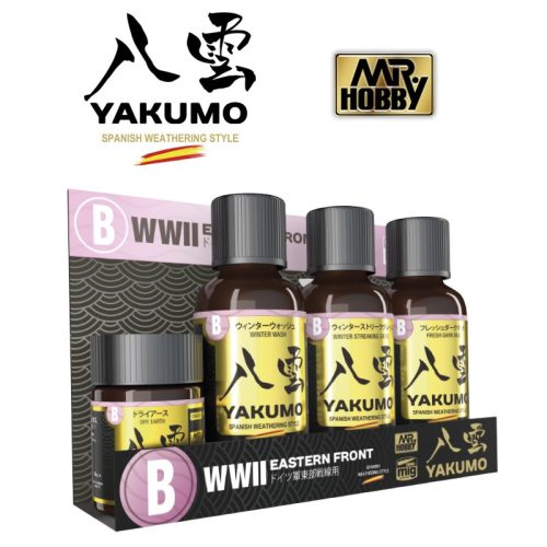 YAKUMO-WY02 YAKUMO WWII Eastern Front Set - Enamel festékkészlet