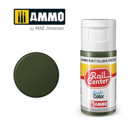 AMMO.R-0017 RAIL CENTER Pullman Green akril makett festék