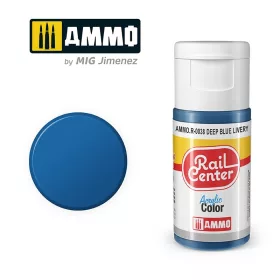   AMMO.R-0038 RAIL CENTER Deep Blue Livery akril makett festék