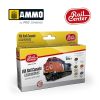 AMMO.R-1006 Via Rail Canada Locomotives - Vasúti festékkészlet