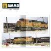 AMMO.R-1301 AMMO RAIL CENTER SOLUTION BOOK 02 - How to Weather American Trains (Multilingual)
