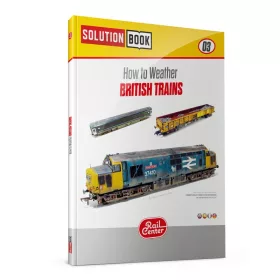   AMMO.R-1302 AMMO RAIL CENTER SOLUTION BOOK 03 - How to Weather British Trains Multilingual - kiadvány makettezéshez