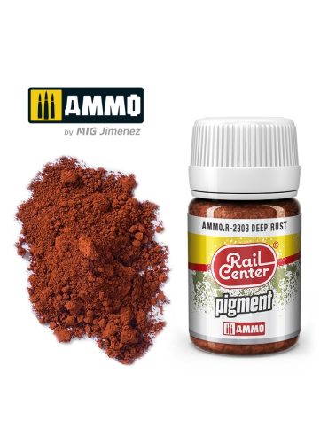 AMMO.R-2303 Pigmentpor - RAIL CENTER Pigment Deep Rust (35 ml)