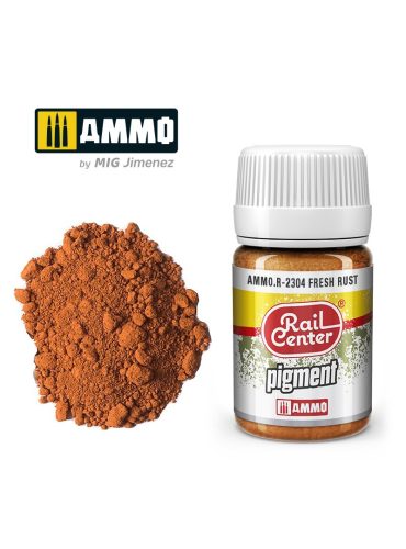 AMMO.R-2304 Pigmentpor - RAIL CENTER Pigment Fresh Rust (35 ml)