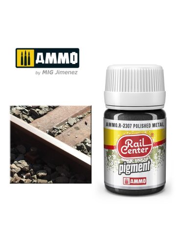 AMMO.R-2307 Pigmentpor - RAIL CENTER Pigment Polished Metal (35 ml)