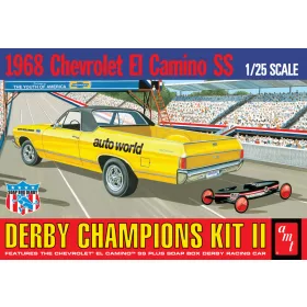 AMT 1018 1968 El Camino (with Bonus Soap (1/25) autó makett