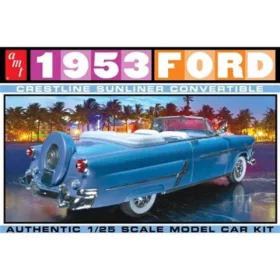 AMT 1026 1953 Ford Convertible (1/25) autó makett
