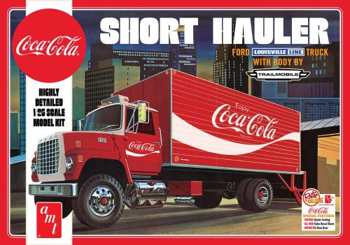 AMT AMT1048 1970 Ford Louisville Short Hauler Coca Cola (1/25)