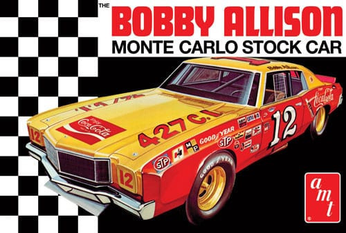 AMT AMT1064 1972 Chevrolet Monte Carlo Coca Cola Stock Car Bobby Alison (1/25)