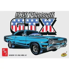 AMT 1065 1969 Plymouth GTX Dirty Donny (1/25) autó makett