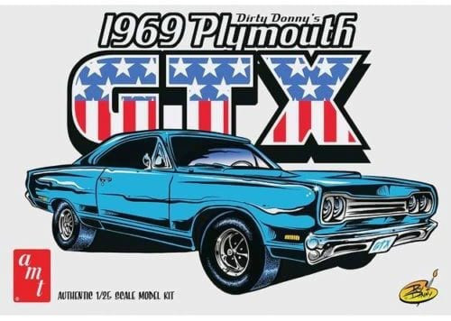 AMT AMT1065 1969 Plymouth GTX Dirty Donny (1/25)