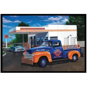 AMT 1076 1950 GMC pickup Union 76 (1/25) autó makett